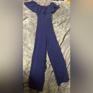 Dark blue jumpsuit (M)